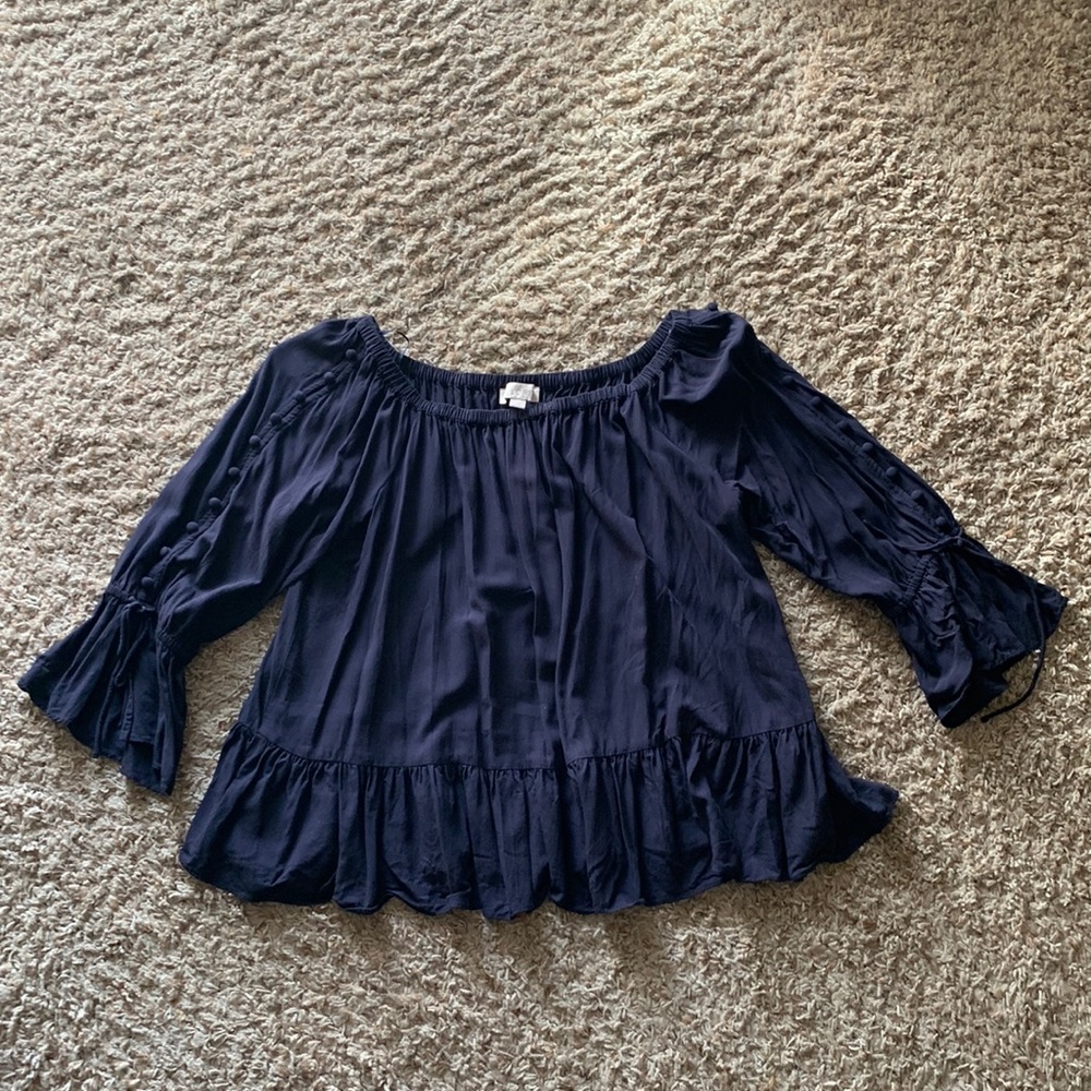 Off The Shoulder Loft Top